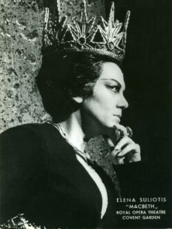 Elena Suliotis, Macbeth, Royal Opera Theatre